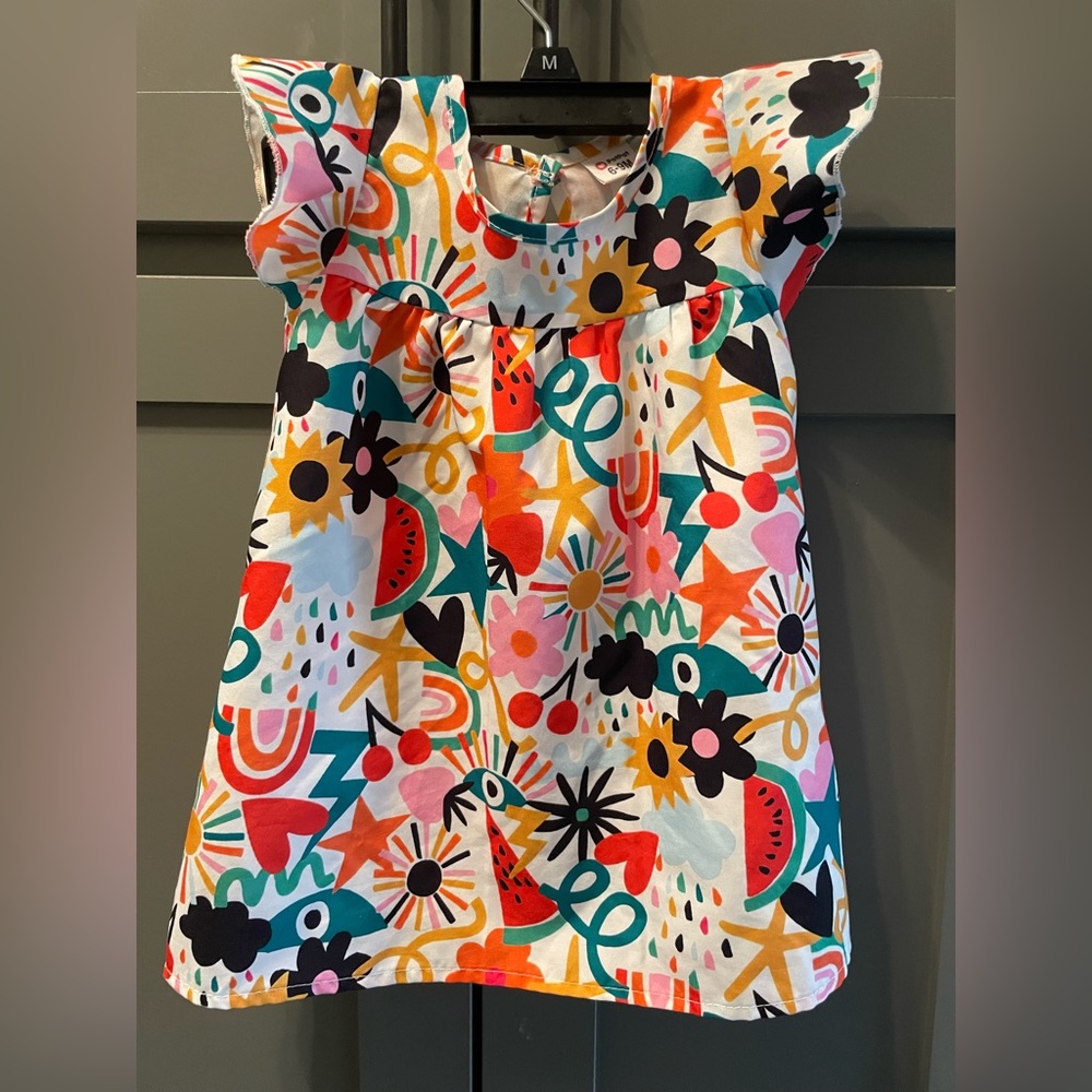 Multicolored summer dress